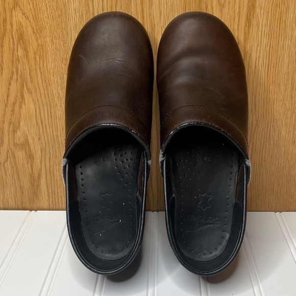 Dansko Women’s Professional Clogs Nursing Clogs Comfort Antique Brown Size - Picture 4 of 11